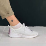 کتونی بندنما اسکچرز سفید 149865