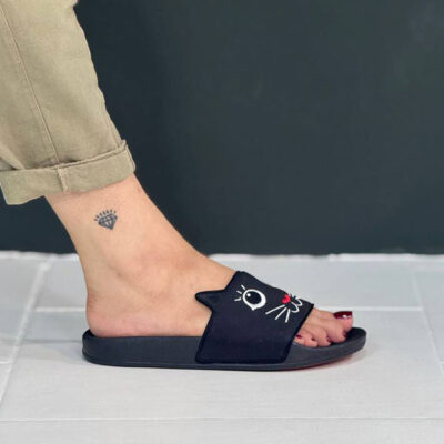 صندل اسکچرز مشکی 31267