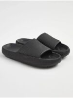 صندل سلکونی جورج انگلیس Black Chunky Sliders