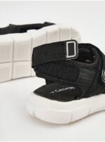 صندل برند جورج انگلیس Black Double Strap Trekker Sandals - Image 3