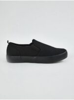 کتونی کژوال جورج انگلیس Black Elastic Side Pumps - Image 2