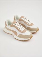 کتونی جورج انگلیسNeutral Panelled Chunky Runner Trainers