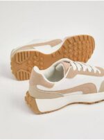 کتونی  جورج انگلیسNeutral Panelled Chunky Runner Trainers - Image 3