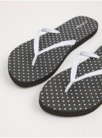 صندل ساحلی جورج Polka Dot Slip on Lightly Gripped Flip Flops - Image 2