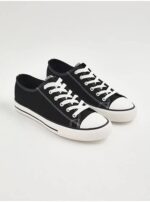 کتونی کژوال جورج انگلیس Black Low Top Trainers