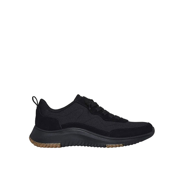 Black Skechers lace-up sneakers model sales Bobs Comics Sketchers114200BBK