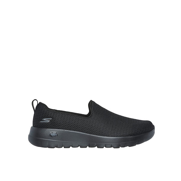 Skechers GO-WALK 124637/BBK black lace-up sneakers