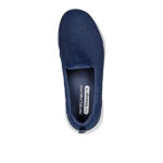 کتونی یدون بند اسکچرز سرمی مدل  Skechers Massage Fit Shoes 124908NVY - Image 3