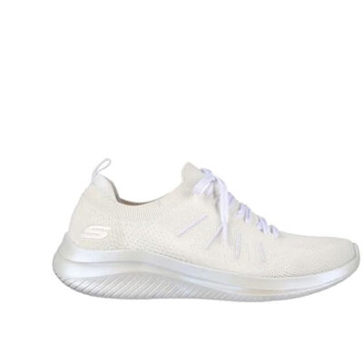Skechers Ultra Flex 3.0 White Knit Sneakers WHT Model 149856