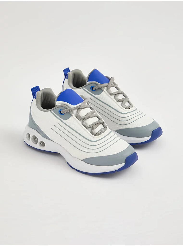 کتونی برند جورج انگلیس White Bubble Sole Sports Trainers
