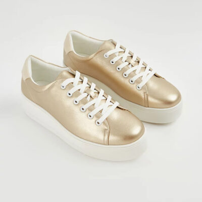کتونی کژوال لژ دار جورج انگلیس Flatform Cupsole Trainers