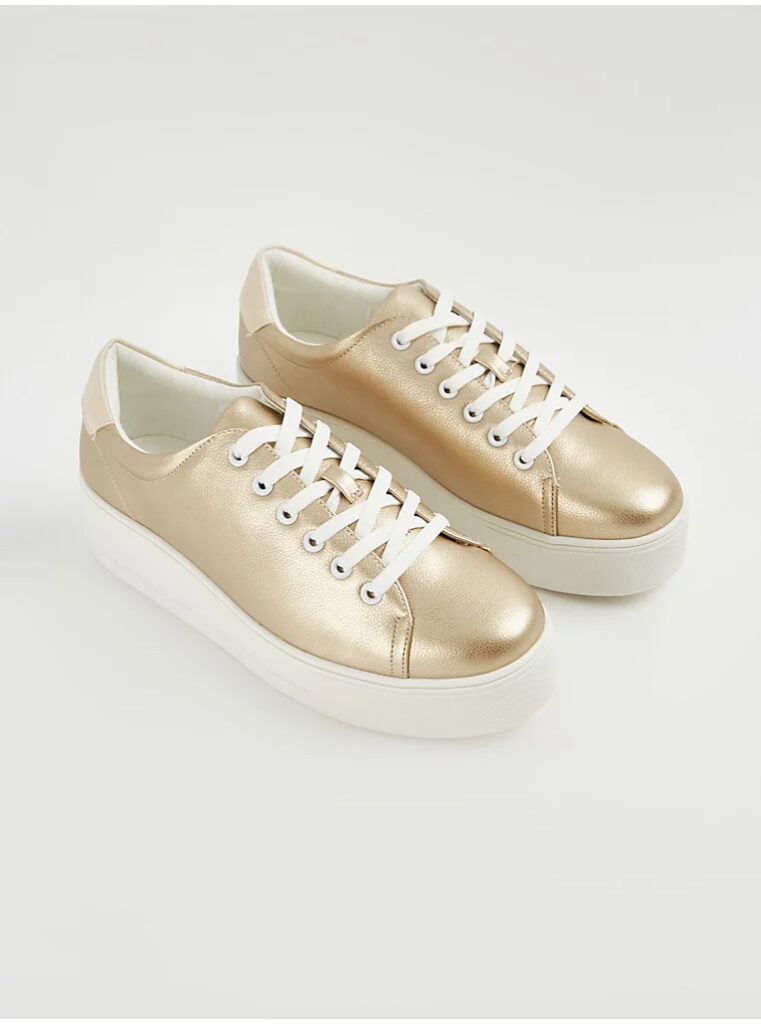 کتونی کژوال لژ دار جورج انگلیس Flatform Cupsole Trainers