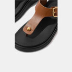 صندل انگشتی فیت فلاپ قهوه ای مدلSANDAL - Image 3