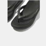 اسلیپرلا انگشتی فیت فلاپ مشکی مدل LULU Leather Toe-Post Sandals - تصویر 3