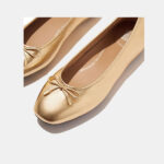 کفش بدون بند فیت فلاپ طلایی مدلBALLERINA - Image 4