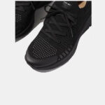 کتونی بنددار فیت فلاپ مشکی مدلSuper-Q Knit Sneakers - Image 3