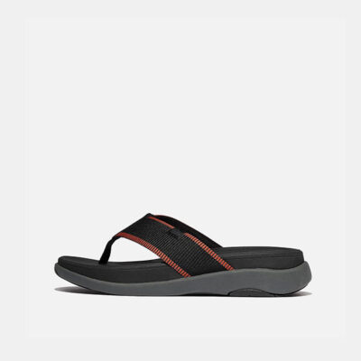 fitflop-black-iqushion-water-resistant-toe-post-sandals