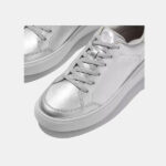 کتونی بنددار فیت فلاپ نقره ای مدل SNEAKERS - Image 2