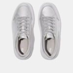 کتونی بنددار فیت فلاپ نقره ای مدل SNEAKERS - Image 3