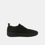 کتونی بنددار فیت فلاپ مشکی مدلSNEAKERS - Image 3