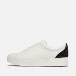 FitFlop White Lace-Up Sneakers (Leather Model)