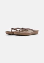 اسلیپر لا انگشتی فیت فلاپ قهوه ای مدلiQUSHION Ergonomic Toe-Post - Image 2