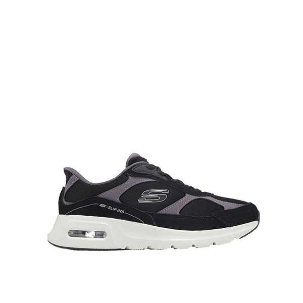 Skechers Black Hands-Free Slip-ins Sneakers (Model 150079BLK) – Faux-Lace Style