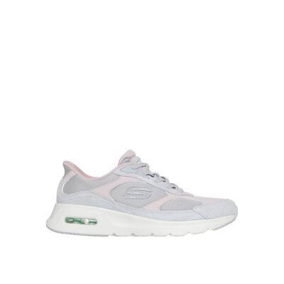 Skechers Grey Faux-Lace Sneakers – Air Cushion Model 150079LTGY