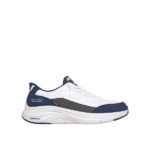 skechers-hands-free-slip-ins-contour-foam-white-navy-faux-lace-sneakers-model-150404wnv