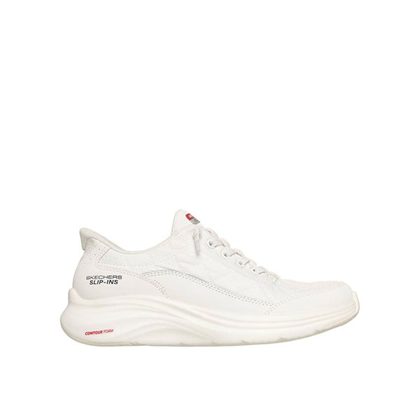 skechers-white-hands-free-slip-ins-contour-foam-sneakers-model-150404wht-faux-lace-style
