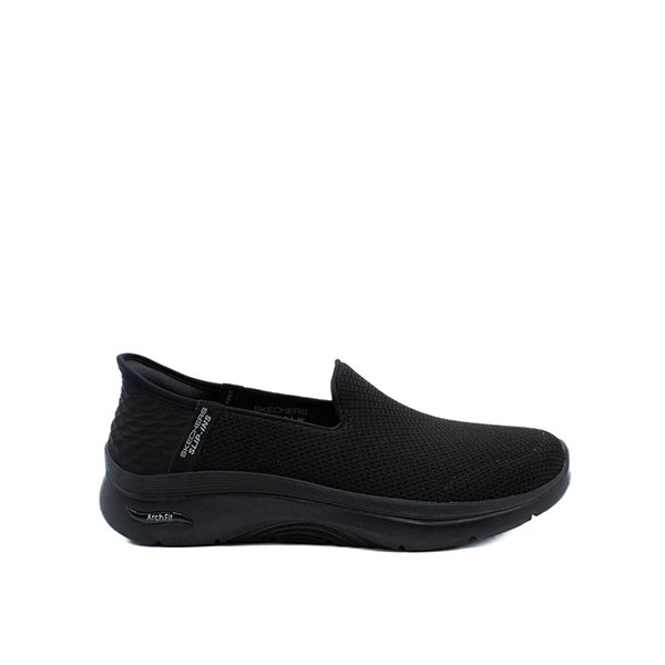 کتونی بدون بند اسکچرز مشکی مدل Hands Free Slip-ins Arch Fit125315BBK