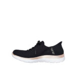 کتونی بندنما اسکچرزمشکی مدل Summits – Night Chic150262BKRG - Image 3