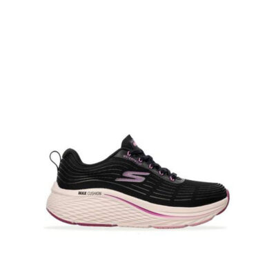 skechers-black-lace-up-sneakers-max-cushioning-model-129618bkpk
