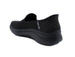 کتونی بدون بند اسکچرز مشکی مدل Hands Free Slip-ins Arch Fit125315BBK - Image 5