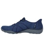 کتونی بند نما اسکچرز سرمی ای مدل Hands Free Slip-ins: Breathe-Easy – Knitty100762NVY - Image 3
