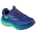 کتونی بنددار اسکچرز سرمه ای مدلSkechers Performance Max Cushioning404023NVLM - Image 2