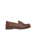 کفش کالج زنانه اسکچرز Skechers Women's BOBS Chill Lugs – Classy Cruiser – Brown 113347-BRN