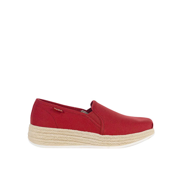 114070-e1 کتونی بدون بند زنانه اسکچرز Skechers BOBS Urban – Highlites 114070-RED - Image 1