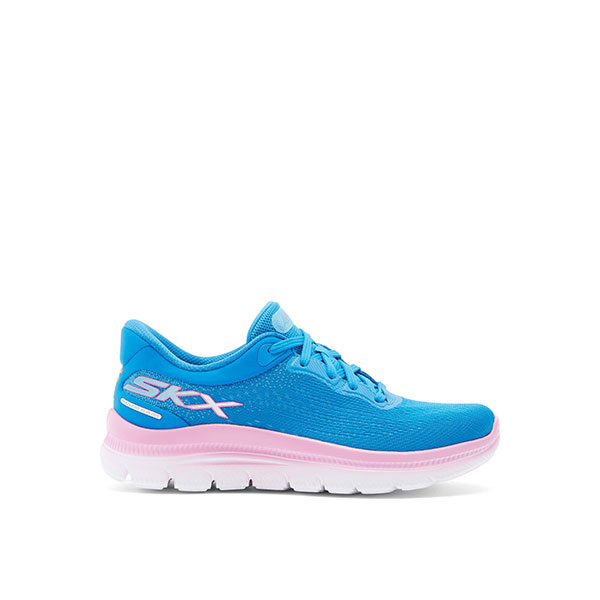 150612=q1 کتونی بندنمای زنانه اسکچرز Skechers Hands Free Slip-ins Summits Plus –Light Speed 150612 BLU - Image 1
