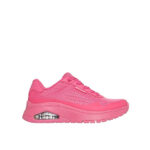 کتونی بنددار زنانه اسکچرز Skechers UNO Flex - Spring On Air 177794 HTPK