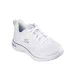 کتونی بنددار زنانه اسکچرز سفید Skechers Go Walk Arch Fit 2.0  125316 WHT - Image 4