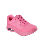 کتونی بنددار زنانه اسکچرز Skechers UNO Flex - Spring On Air 177794 HTPK - Image 5