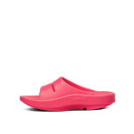 اسلیپر زنانه اوفوس OOFOS OOahh Recovery Slide Sandal – Pink (Primrose) - Image 2