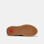 کتونی بنددار زنانه برند فیت فلاپ FitFlop F-MODE Flow Leopard Suede/Fabric Trainers – Urban White - تصویر 4