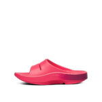 اسلیپر زنانه اوفوس OOFOS OOahh Sport Flex Recovery Slide Sandal – Stardust Pink - Image 2