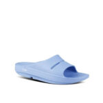 اسلیپر زنانه اوفوس OOFOS OOahh Recovery Slide Sandal – Ocean Blue - Image 3
