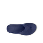 اسلیپر زنانه اوفوس OOFOS OOriginal Thong Recovery Sandal – Navy Blue - Image 4