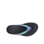 اسلیپرلاانگشتی زنانه اوفوس OOFOS OOriginal Sport Thong Recovery Sandal – Iridescent Blue - Image 2