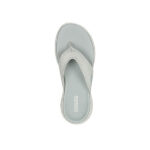 اسلیپر لاانگشتی زنانه اسکچرز Skechers Women's 140703 GRY Slide Sandals - Image 2