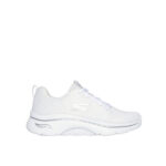 کتونی بنددار زنانه اسکچرز سفید Skechers Go Walk Arch Fit 2.0  125316 WHT
